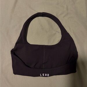 LSKD Black Sports Bra